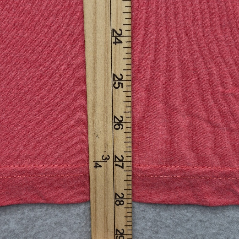 Quiet Storm T-Shirt Mens M Red Heathered Ocean Graphic Logo Surf Supply - Picture 7 of 16